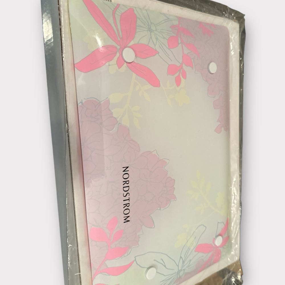 Glass Floral Tray